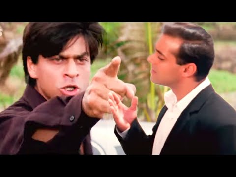 Chhichora Hai Tu - Salman Khan, Shah Rukh Khan Fight Scene | Hum Tumhare Hain Sanam Movie Scene
