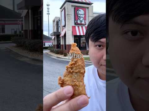 Who Got The Worst Chicken tender ?