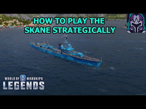 Strategy on How to Play the Skane | World of Warships Legends