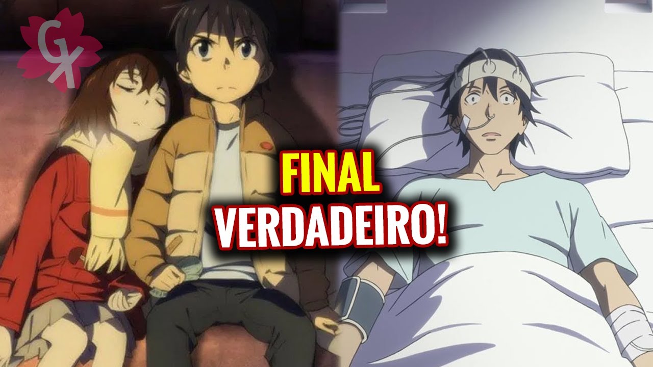 O FINAL VERDADEIRO DE ERASED é DIFERENTE! Anime vs Mangá!