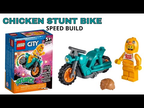 Vidéo LEGO City 60310 : La moto de cascade du Poulet