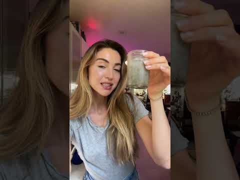 4-ingredient Blueberries & Cream Chia Pudding #shorts