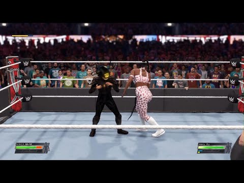 WWE 2K22 Bianca Belair Vs Marcy Wu Amphibia WrestleMania Night 2 PPV Description for details