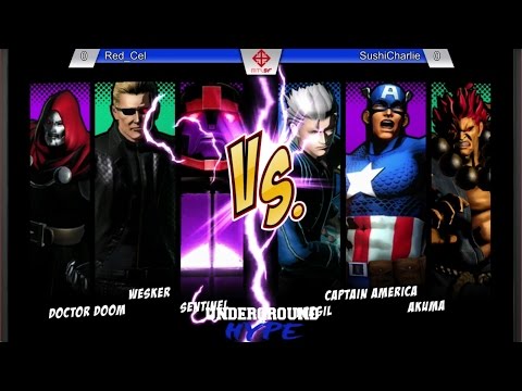 MTLSF UMVC3 Red_Cel VS SushiCharlie