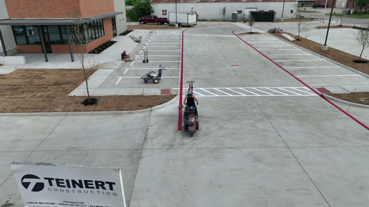 Why does Dallas / Fort Worth Texas Require Fire Line Striping?