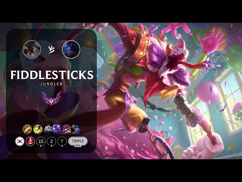 Fiddlesticks Jungle vs Rek'Sai - KR Master Patch 13.17