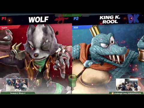 SU@GU 1-22 (Winners Quarters): Kero (Wolf) vs 808 (King K Rool)