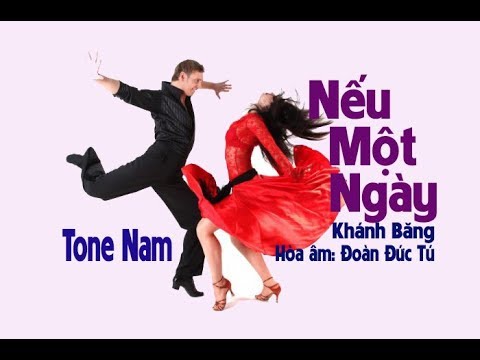 karaoke Nếu Một Ngày tone Nam (bebop tình cảm)🎤