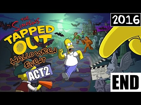 The Simpsons: Tapped Out | Halloween Event | ACT 2 END (2016)