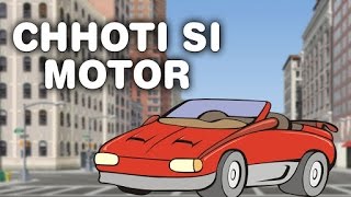 Chhoti Si Motor | Hindi Balgeet | Nursery Rhymes - YouTube