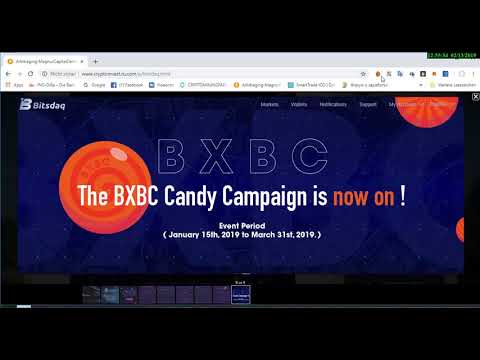 Bitsdaq Биржа от создателей Bittrex  партнер Binance раздает токены бесплатно!