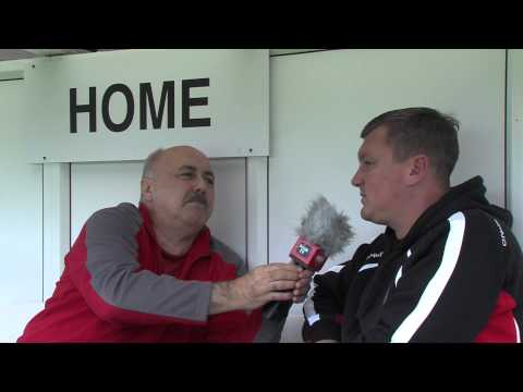 FC United of Manchester vs Grantham Town - Post Match Interview - 20/09/14