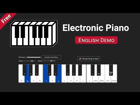 Electronic Piano video preview
