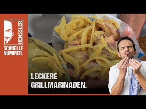 Quick and delicious barbecue marinade recipe by Steffen Henssler
