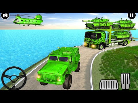 US Army Ship Transport:Tank Simulator Games Android Gameplay