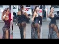 Malaika Arora Wearing Transparent Dress