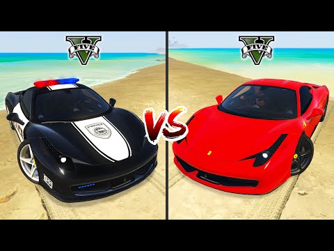 Police Ferrari vs Normal Ferrari in GTA 5 - which is best?