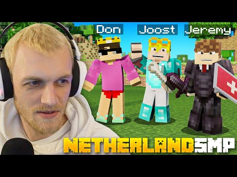 My FIRST DAY in a Minecraft Roleplay server!  (Netherlands SMP) #1