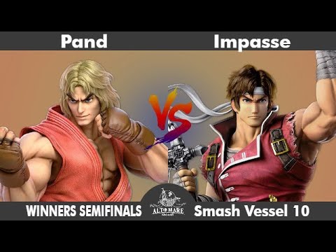 Smash Vessel 10 - Shunf Saga - Pand (Game and Watch, Ken) vs Impasse (Richter) - Winners Semis