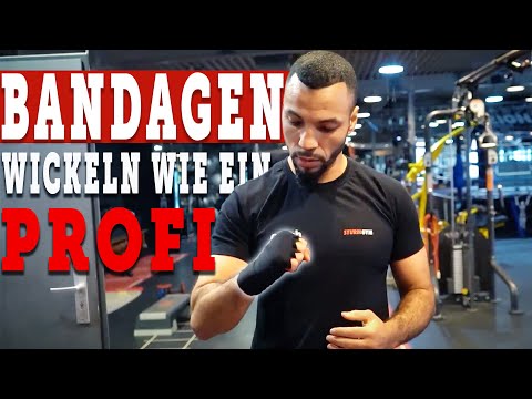 Wrapping bandages like a pro | My favorite method | Maurice Weber