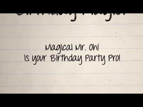 Owen Anderson Magic (Mr. Oh!) 2017 Birthday Sizzle Reel