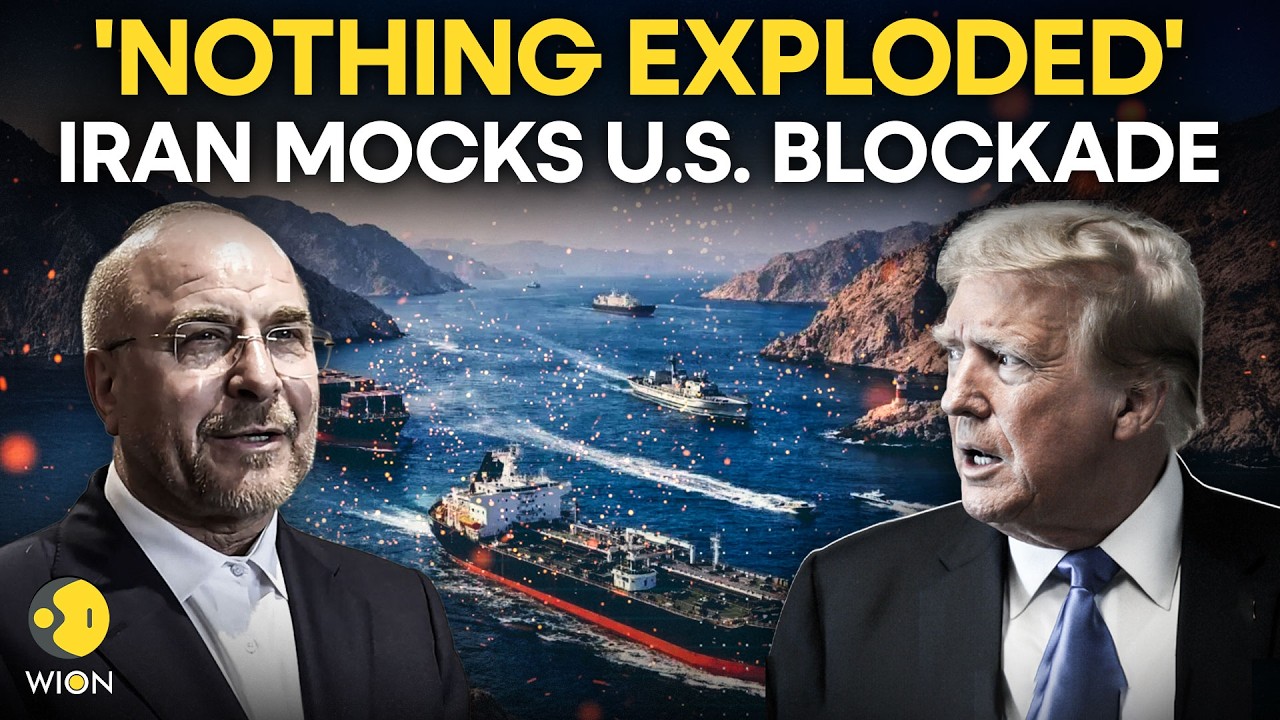 US-Iran War LIVE: Iran MOCKS Trump Blockade, War Threat Looms Amid Fragile Ceasefire | WION