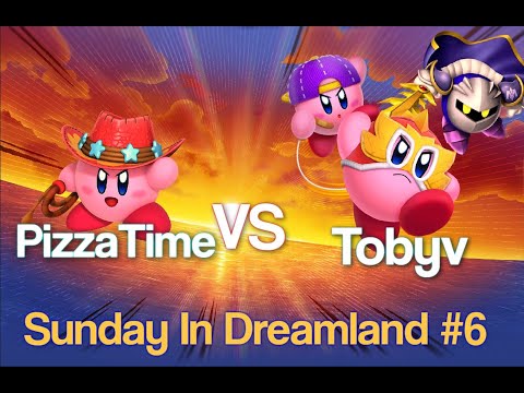 Pizza Time (Whip) vs TobyV (Wrestler/Yo-Yo/MK) - Kirby Fighters 2 - Sunday in Dream Land #6