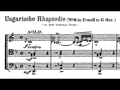 Franz Liszt & Franz Doppler - Hungarian Rhapsody No.2 for Orchestra (S.359/4)