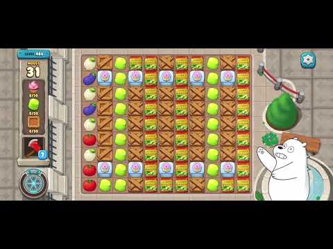 We bare bears match 3 puzzle LV.486