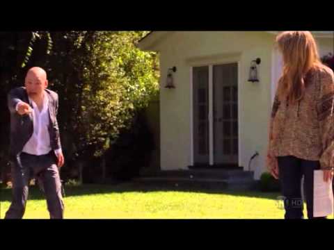 Hank Moody in the pool "See you in hell, mothafuckaaa!" (Californication 5x10)