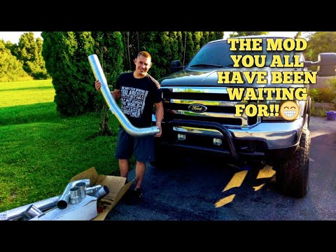 6.0 powerstroke exhaust install