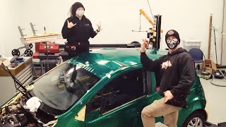 Avery dennison radioactive green barina wrap