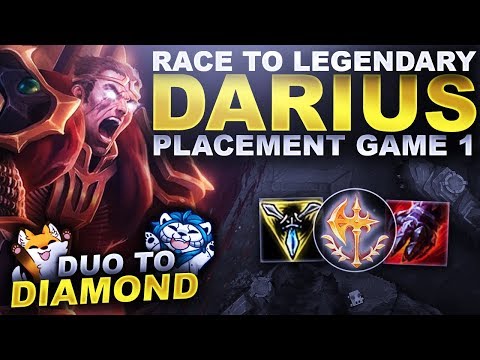 RACE TO LEGENDARY! DARIUS! - Duo to Diamond | League of Legends