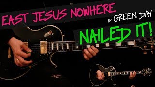 East Jesus Nowhere - Green Day guitar cover by GV + chords