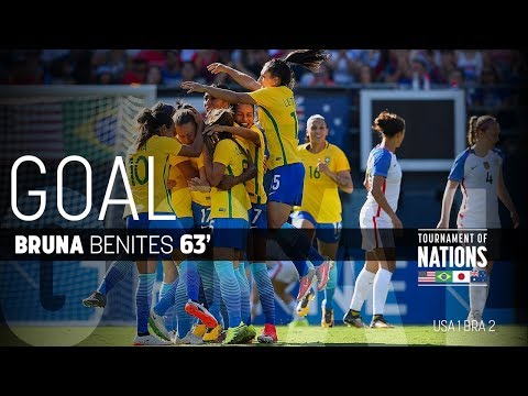 WNT vs. Brazil: Bruna Benites Goal - July 30, 2017