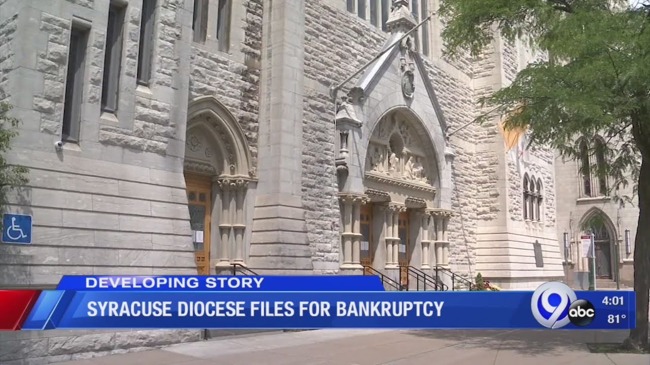 Syracuse diocese files for bankruptcy