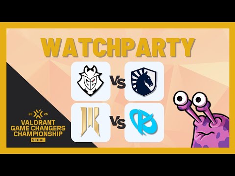 G2 GOZEN vs TLV & SRG vs KC | Game Changers Champs 2025 #GCCWatchParty | !merch !displate !patreon
