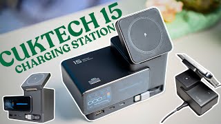 Trạm sạc "tất cả trong một" CUKTECH 15 CHARGING STATION 140W có đáng mua?!