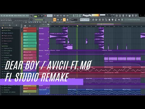 Avicii(Ft.MØ) - Dear Boy FL Studio 20 remake