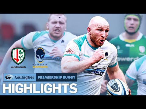 London Irish v Worcester - HIGHLIGHTS | HUGE Late Penalty Claims Win | Gallagher Premiership 2020/21