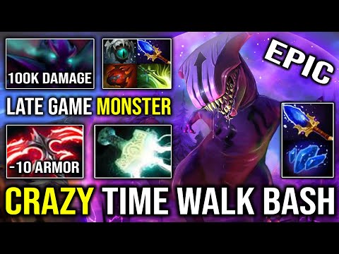 EVEN 100K Damage Late Game Spectre Can't Handle this Perma Triple Bash Faceless Void Dota 2