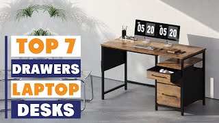 Top 7 Best Laptop Desks with Drawers for Ultimate Workspace Efficiency!