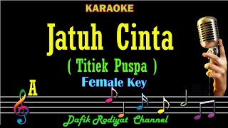 Download lagu Jatuh Cinta (Karaoke) Titiek Puspa Nada Wanita/ Cewek/ Female key A mp3