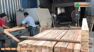 Máy Xẻ Nhiều Lưỡi xẻ Gỗ Hộp ra Nan WM-500SQS