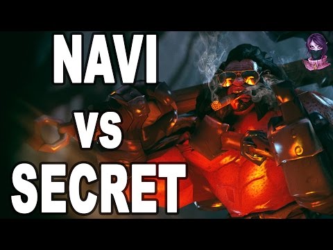 NaVi vs Secret "Dendi and Puppey old friends"  SL I-League StarSeries S2 Lan