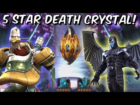 5 Star Death Crystal Opening! - Can We Get Archangel?! - Marvel Contest Of Champions