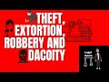Understanding Theft Extortion Robbery And Dacoity Brief On