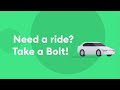 how to request a car for someone on the bolt rider s app