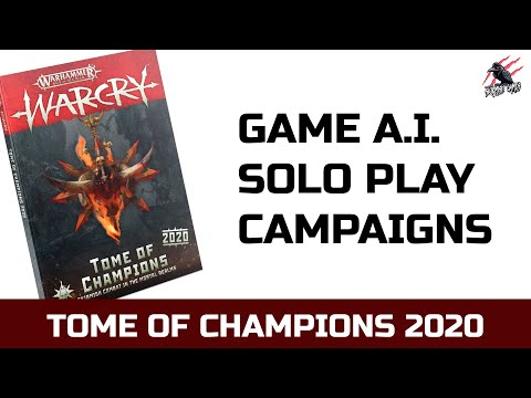 TOME OF CHAMPIONS 2020 - WARCRY REVIEW - SOLO MODE? What’s Included In This Warhammer Warcry Book?