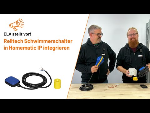 Reltech float switch x Homematic IP - ELV presents!